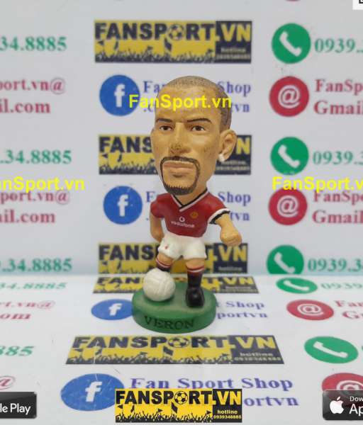 Tượng Juan Veron 4 Manchester United 2000-2002 home corinthian PRO546