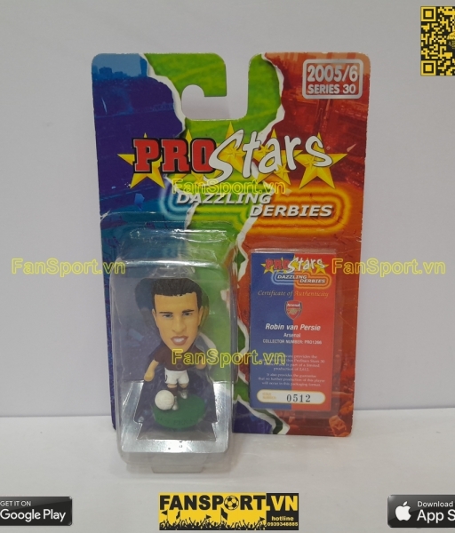 Tượng Robin Van Persie 11 Arsenal 2005-2006 home corinthian PRO1266