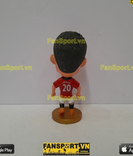 Tượng Robin Van Persie 20 Manchester United 2013-2014 home red kodoto