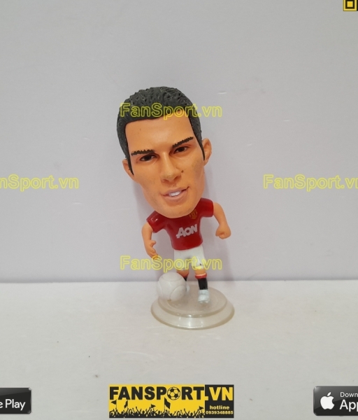 Tượng Van Persie 20 Manchester United 2012-2013 home red kodoto ball