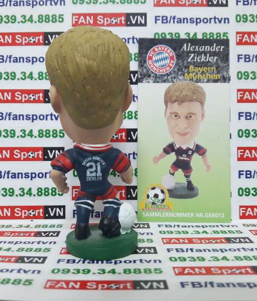 Tượng Alexander Zickler Bayern Munich 1997-1998 home corinthian GER012