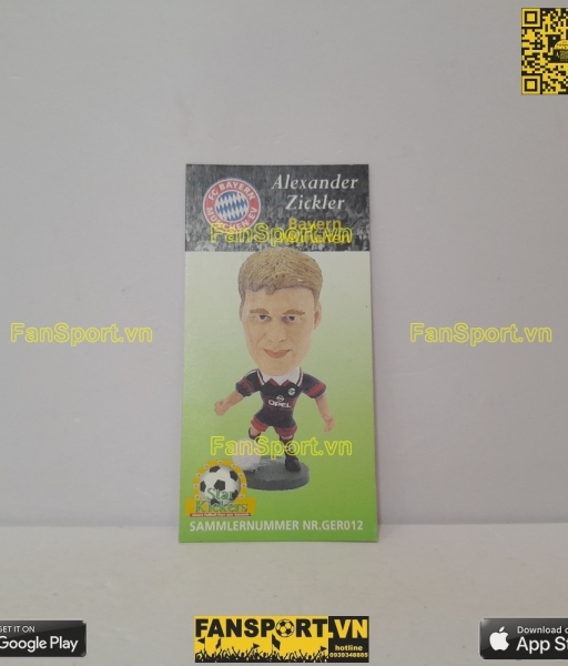 Tượng Alexander Zickler Bayern Munich 1997-1998 home corinthian GER012