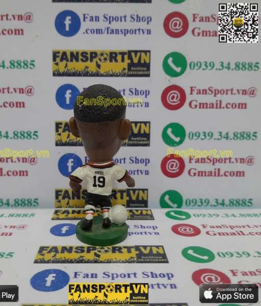 Tượng Yorke 19 Manchester United 1997 1998 1999 away corinthian PRO001