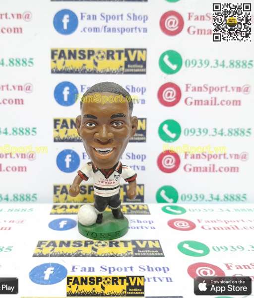 Tượng Yorke 19 Manchester United 1997 1998 1999 away corinthian PRO001