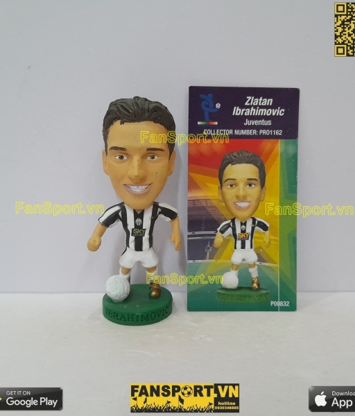 Tượng Zlatan Ibrahimovic 9 Juventus 2004-2005 home corinthian PRO1162