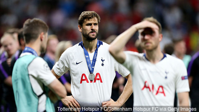 2019 Huy chương bạc Champion League 2019 Tottenham medal final