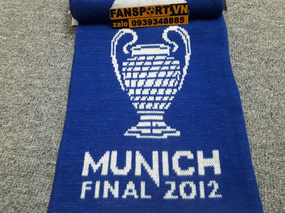 Khăn choàng Chelsea Champion League Winners 2012 blue scarf