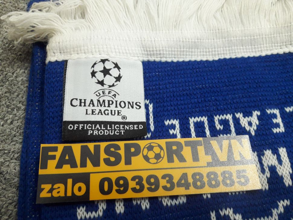 Khăn choàng Chelsea Champion League Winners 2012 blue scarf