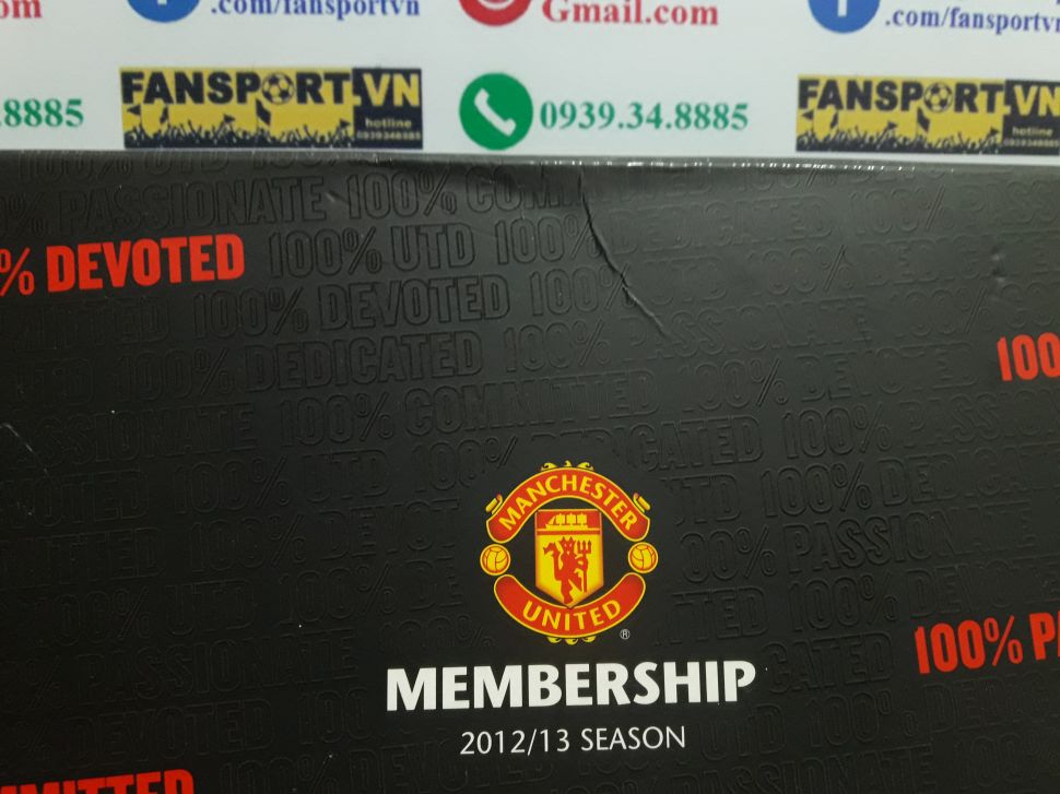 Hộp thành viên Manchester United official membership 2012-2013