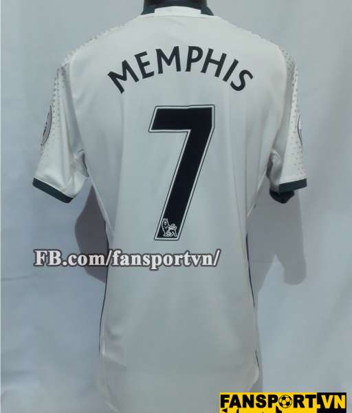 Áo đấu Memphis #7 Manchester United 2016-2017 third shirt jersey white