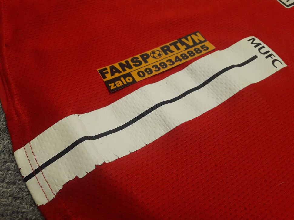 Áo Nani #17 Manchester Unied Community Shield 2008 shirt jersey red