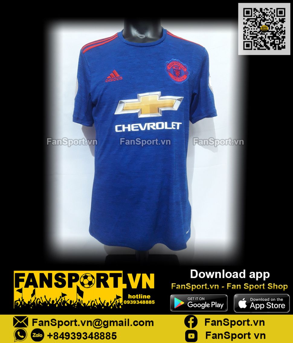 Áo Memphis Depay Manchester United 2016-2017 away shirt jersey AI6704