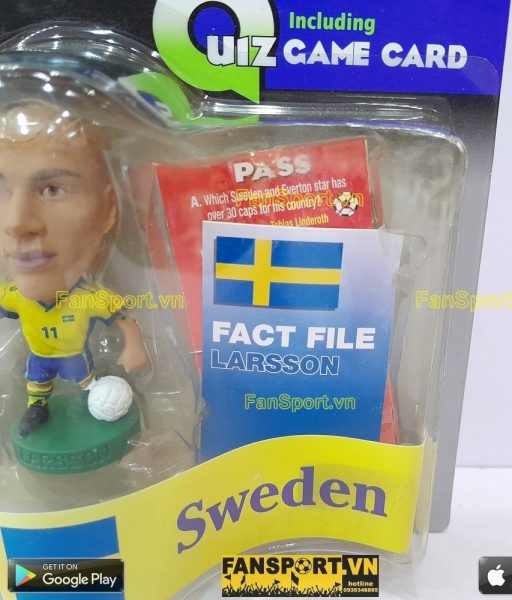 Tượng Larsson 11 Sweden 2004 2005 2006 home corinthian PR063 blister