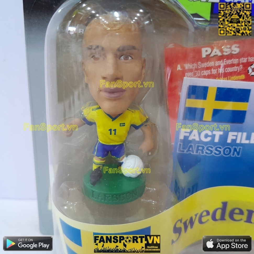 Tượng Larsson 11 Sweden 2004 2005 2006 home corinthian PR063 blister