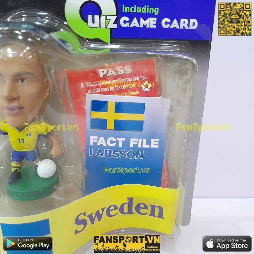 Tượng Larsson 11 Sweden 2004 2005 2006 home corinthian PR063 blister