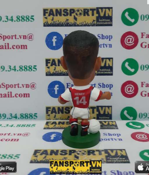 Tượng Thierry Henry Arsenal 1999-2000 home corinthian PRO140