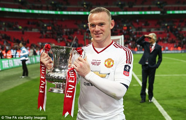 Áo đấu Rooney #10 Manchester United FA Cup 2016 away shirt jersey