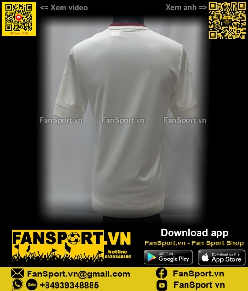 Áo Manchester United FA cup final 2016 2015 away adizero Adidas AI6357