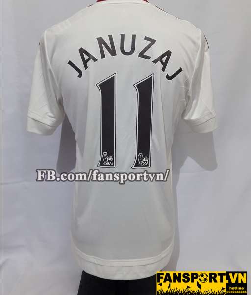 Áo đấu Januzaj #11 Manchester United 2015-2016 away shirt jersey white