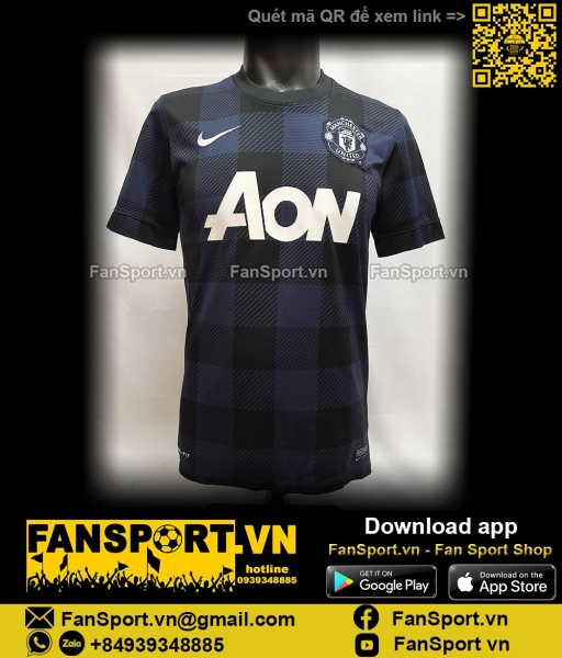 Áo đấu Giggs 11 Manchester United 2013-2014 away shirt jersey 532838