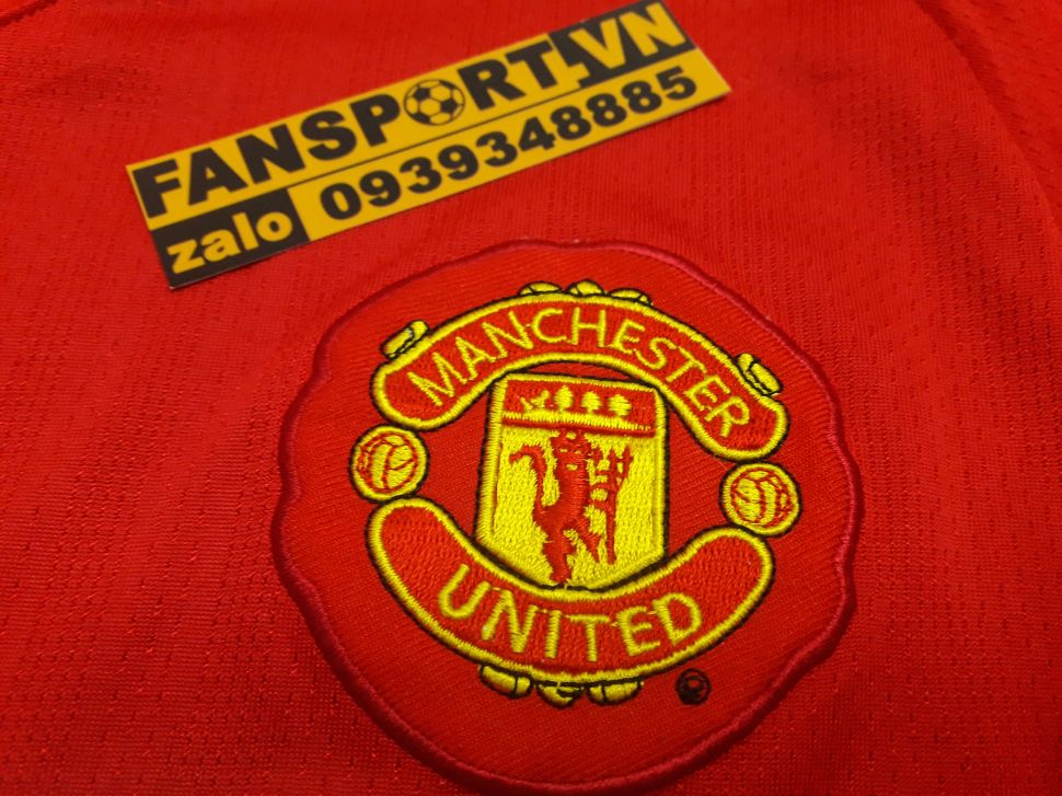 Áo Manchester United Community Shiled 2007 Home Shirt 2008-2009 Jersey |  Fansport.Vn