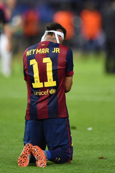 Áo đấu Neymar JR #11 Barcelona 2013-2014 home shirt jersey red blue