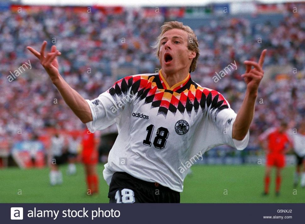 Áo đấu Germany 1994-1995-1996 home shirt jersey white World Cup