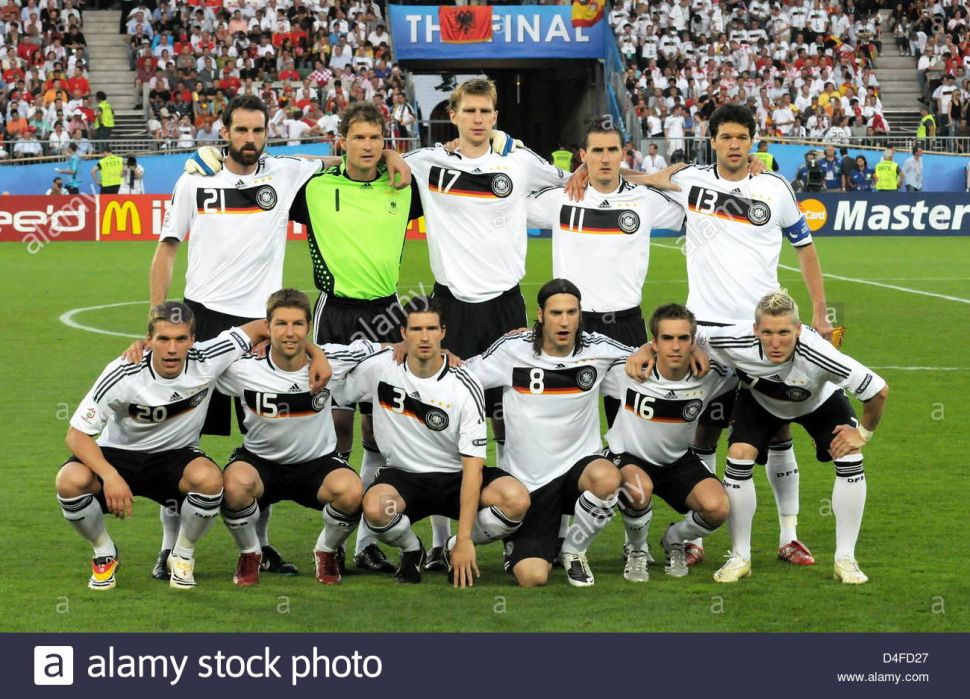 Áo đấu Germany 2008-2009 home shirt jersey white Euro