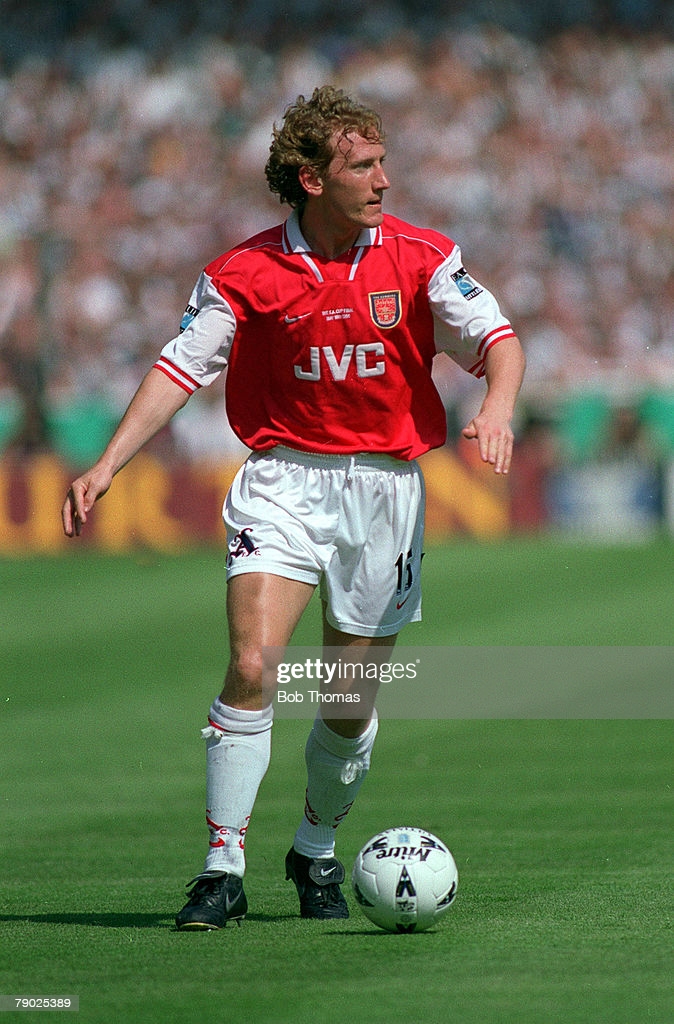 Áo đấu Arsenal FA Cup Final 1998 home shirt jersey 1996 1997 red XLB