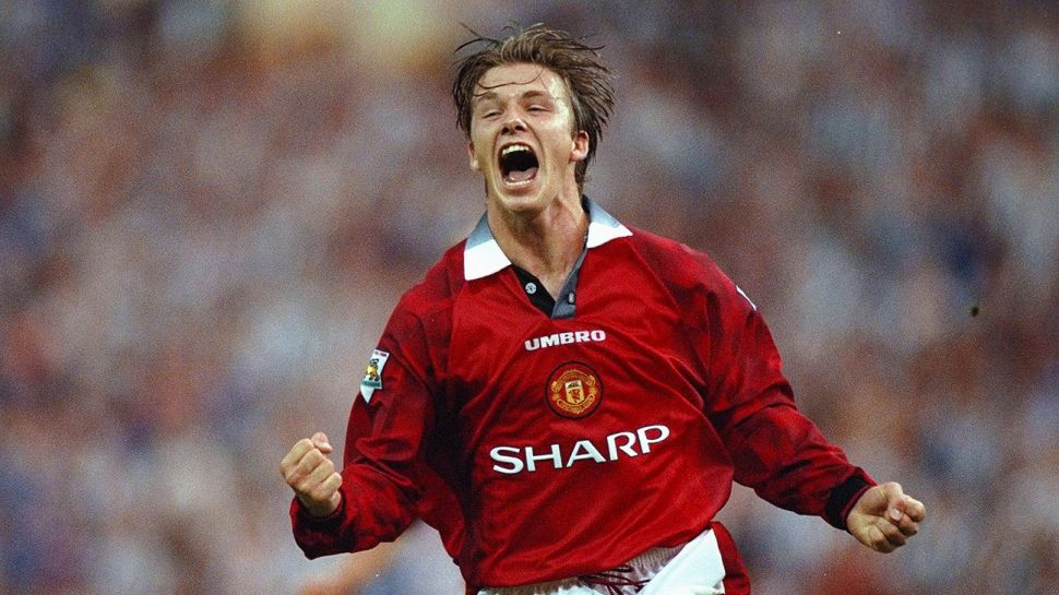 Áo đấu Beckham #10 Manchester United 1996-1997 home shirt jersey red