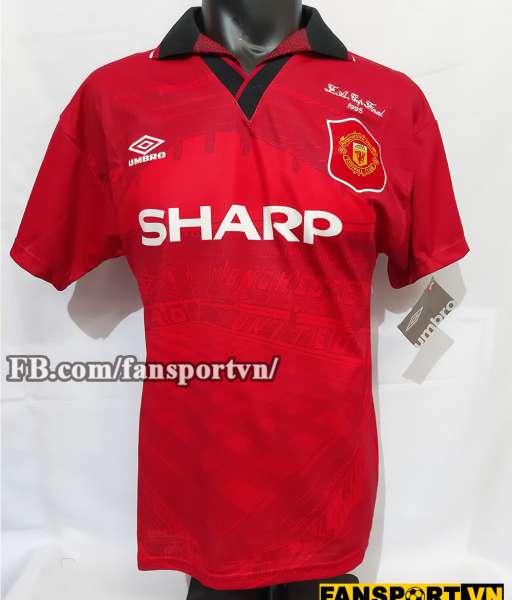 Áo đấu Giggs #11 Manchester United FA Cup final 1995 home shirt red