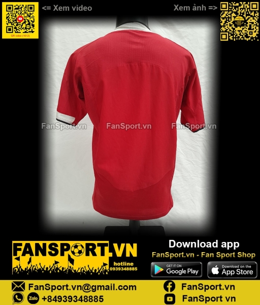 Áo đấu Manchester United League Cup final 2006 home shirt jersey 11883