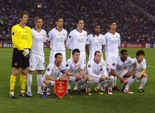 Áo đấu Manchester United 2008-2009-2010 away shirt jersey white