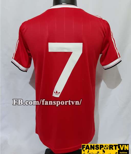 Áo đấu Manchester United 1982-1983-1984 home shirt jersey red
