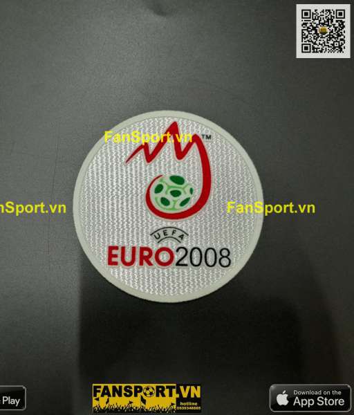 Patch UEFA EURO 2008 Switzerland Austria Spain badge