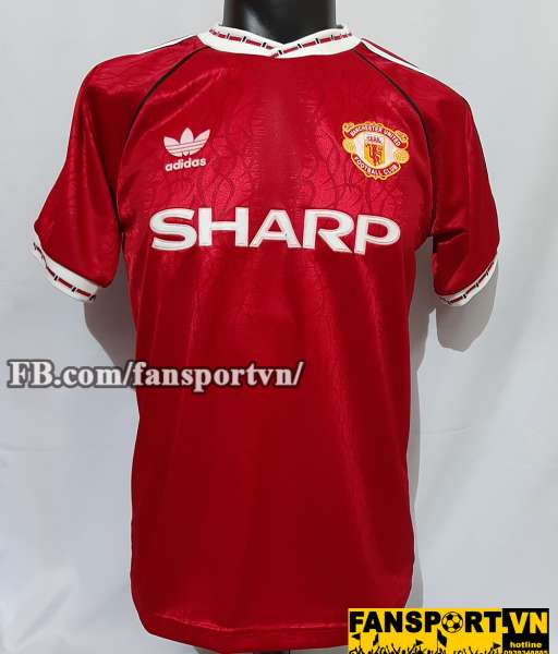 Áo đấu #10 Manchester United 1990-1991-1992 home shirt jersey red