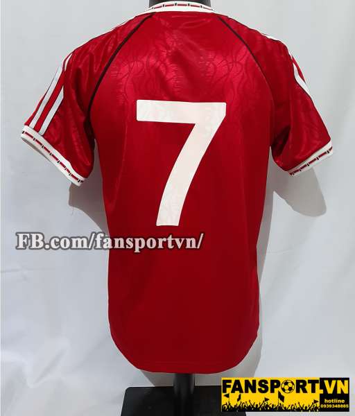 Áo đấu #7 Manchester United 1990-1991-1992 home shirt jersey red