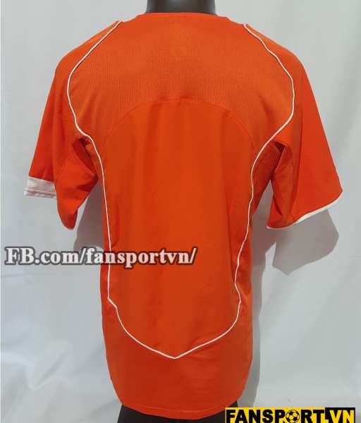 Áo đấu Netherlands 2004 2005 2006 home shirt jersey orange Holland Eur