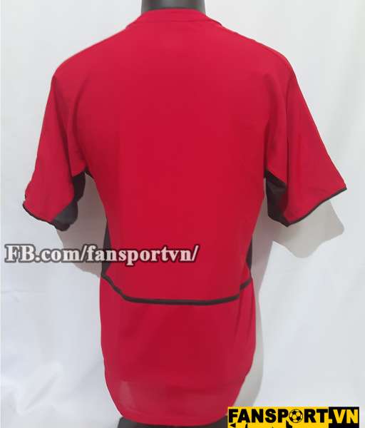 Áo đấu Manchester United 2002-2003-2004 home shirt jersey red