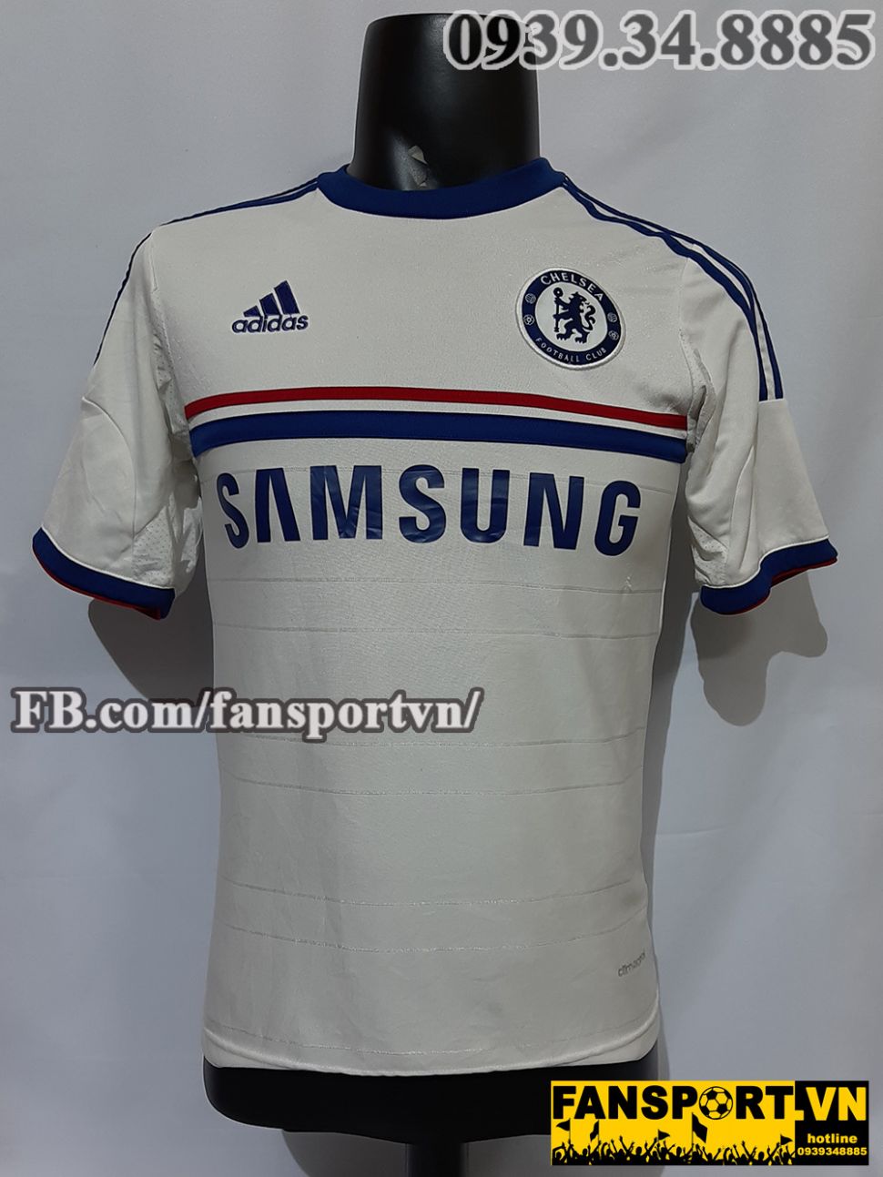 Áo Đấu Chelsea 2013-2014 Away Home Shirt Jersey White | Fansport.Vn