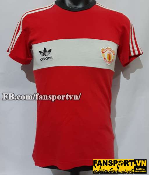 Áo retro Manchester United 1985 shirt jersey red