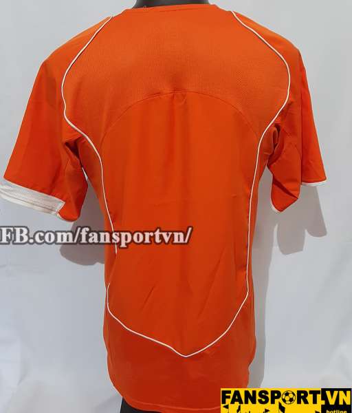 Áo đấu Netherlands 2004 2005 2006 home shirt jersey orange Holland Eur