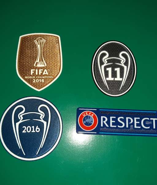Patch Champion League Real Madrid 2016-2017 badge winner