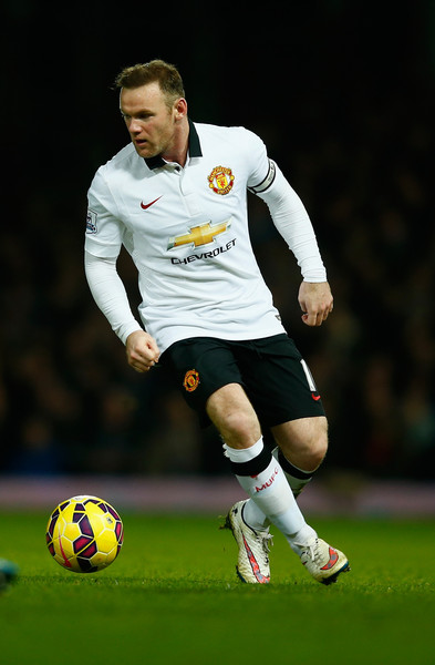 Áo đấu Rooney #10 Manchester United 2014-2015 away shirt jersey white
