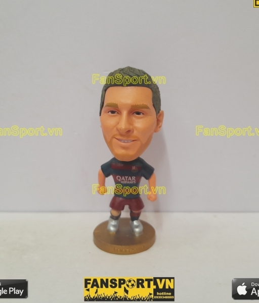Tượng Lionel Messi 10 Barcelona 2015-2016 home red blue scoccerwe