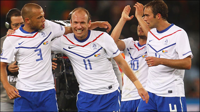 Áo đấu Sneijder #10 Netherlands 2010-2011-2012 away shirt white Hollan
