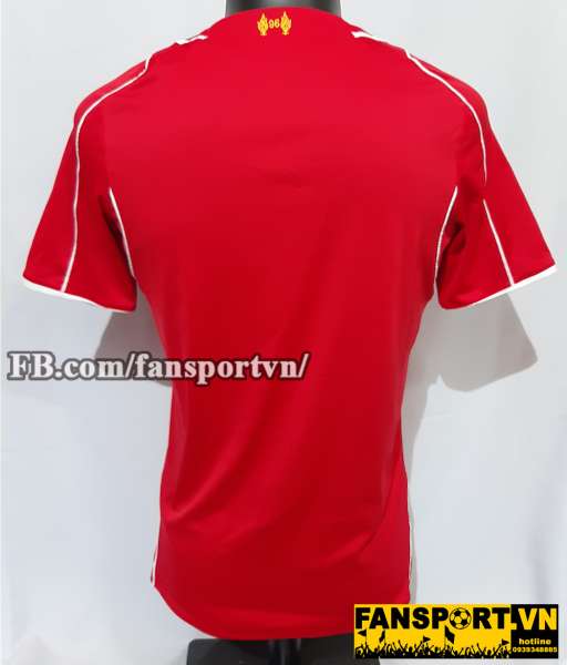 Áo đấu Liverpool 2014-2015 home shirt jersey red