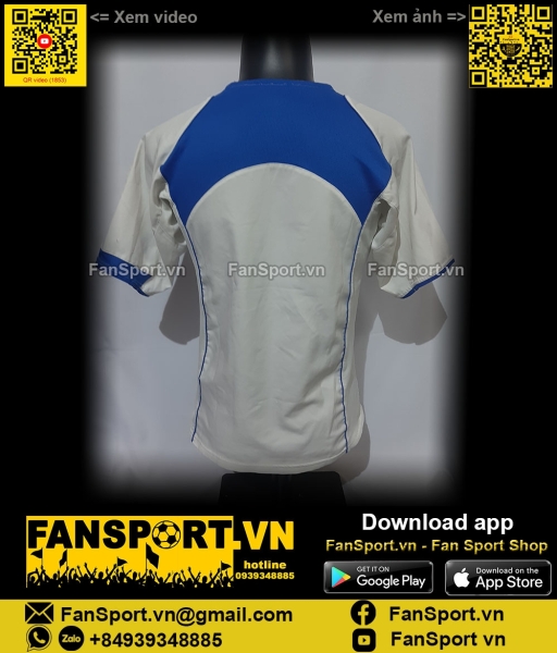 Áo đấu Inter Milan 2004 2005 2006 away white shirt jersey white 118777