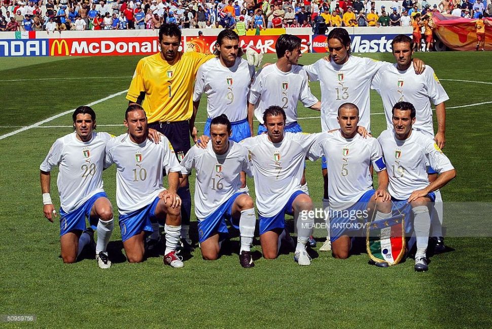 Áo đấu Italy 2004-2005-2006 away shirt jersey white