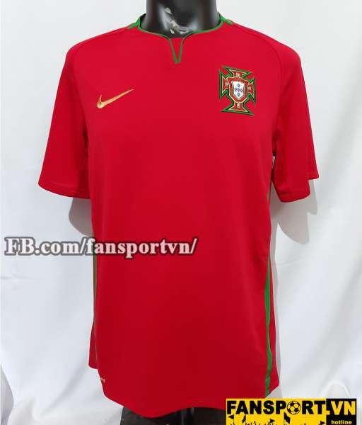 Áo đấu Ronaldo #7 Portugal 2008-2009-2010 home shirt jersey red
